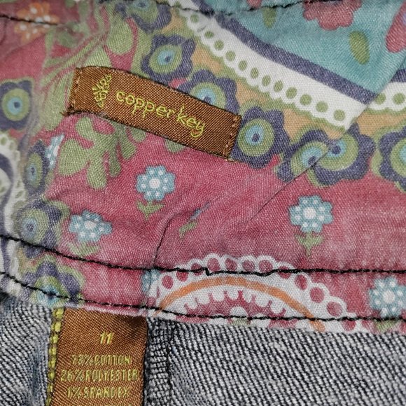 Copper Key - Super Soft Jean Shorts - Picture 5 of 5